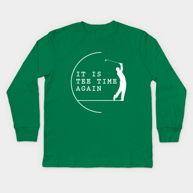 It is TEE TIME again - Gold design
